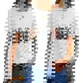 Pray Like A Girl Catholic Saint Christian For Girls Women T-shirt - Thegiftio