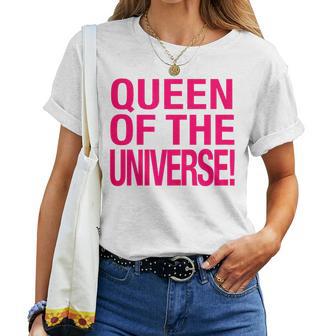 Queen Of The Universe Baby Y2k Slogan Women Women T-shirt - Thegiftio UK