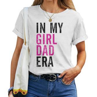 Retro In My Dad Girl Era Father's Day Christmas Women T-shirt - Thegiftio