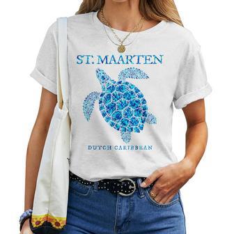 Saint-Martin Tortue De Mer Garçons Filles Souvenir De T-shirt femme - Cadeauxyz