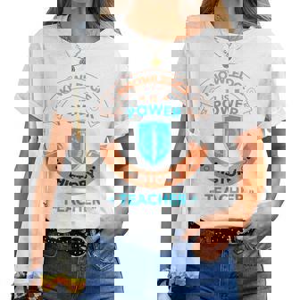 History Teacher 学校 歴史 先生 先生 レディースTシャツ - Kawaiitshirt