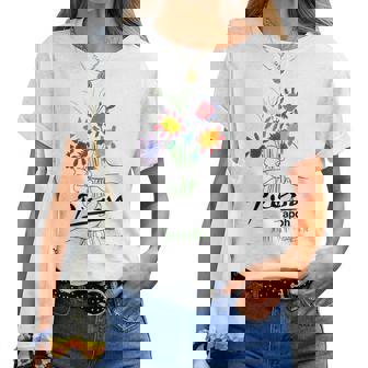 パブロ・ピカソ 平和の花 作品 描画 Papl2192 レディースTシャツ - Kawaiitshirt