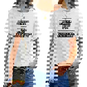 ピラティスは、女性と男性がピラティスを愛するすべてのものを修正します。 レディースTシャツ - Kawaiitshirt