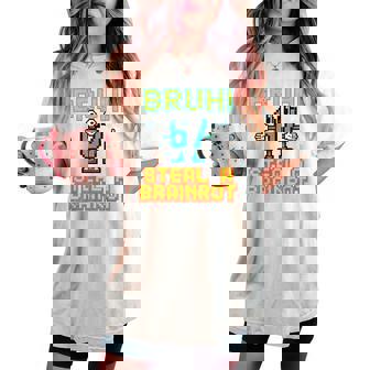 67 Bruhteal A Brainrot Meme 6 7 男の子 女の子 キッズ ユース レディースオーバーサイズコンフォートTシャツ - Kawaiitshirt