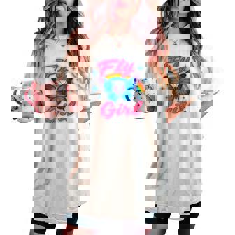 Airbrush Butterfly Y2k Vintage 2000S Retro Nerd Aesthetic Women's Oversized Comfort T-shirt - Thegiftio