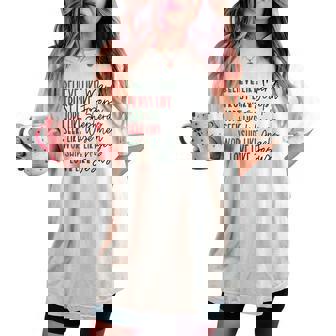 Believe Trust Hope Seek Like Shepherds Christian Christmas Women's Oversized Comfort T-shirt | Mazezy