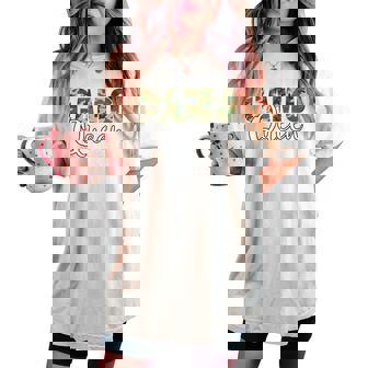 Camo Queen Orange Camouflage Women Women's Oversized Comfort T-shirt - Thegiftio