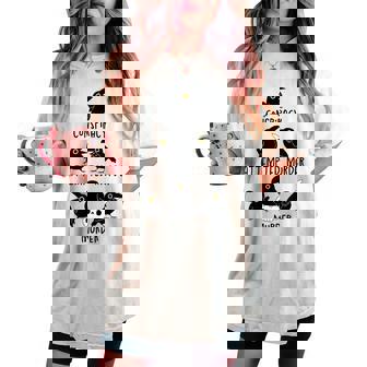 Conspiracy Attempted Murder Crows Sarcastic Nature Camping Women's Oversized Comfort T-shirt - Monsterry