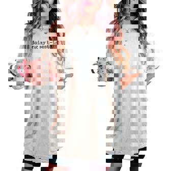 Doing My Best Ish Mental Health Sarcastic Mom Womens Women's Oversized Comfort T-shirt - Monsterry