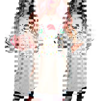 Due To Inflation Ugly Christmas Sweaters For Tri-Blend Women's Oversized Comfort T-shirt | Mazezy