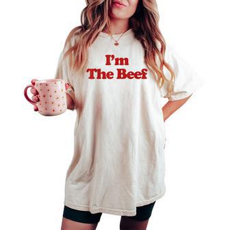 I'm The Beef T-shirt comoda oversize da donna - Novitaregali