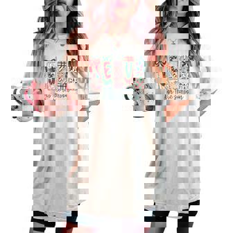 Jesus Is The Reason For The Season Christian Christmas Women's Oversized Comfort T-shirt - Monsterry