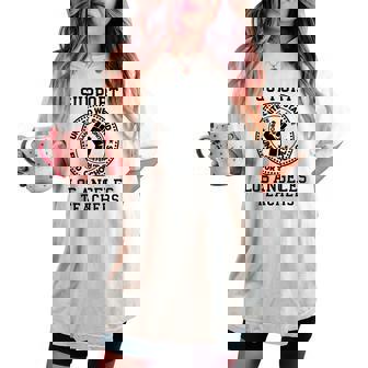 Los Angeles Teacher Strike Protest Teach Union Education La Women's Oversized Comfort T-shirt - Monsterry