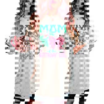 Mom Of The Birthday Girl Matching Witch Family Bday Part Women's Oversized Comfort T-shirt - Thegiftio