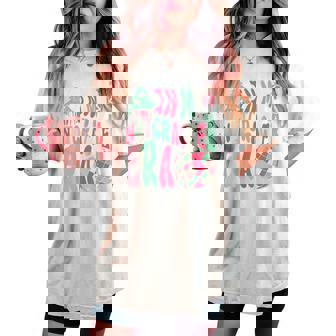 In My Nutcracker Era Cute Groovy Xmas Women's Oversized Comfort T-shirt | Seseable CA