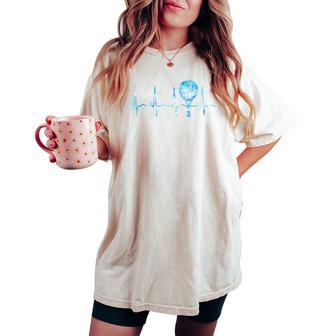 Padel- Player Heartbeat Padel Tennis Men Women's Oversized Comfort T-shirt - Thegiftio UK