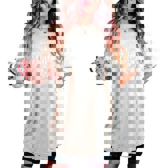 Promoted To Mommy Est 2026 New Mom To Be Baby Announcement Women's Oversized Comfort T-shirt | Mazezy