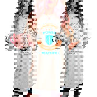 History Teacher 学校 歴史 先生 先生 レディースオーバーサイズコンフォートTシャツ - Kawaiitshirt