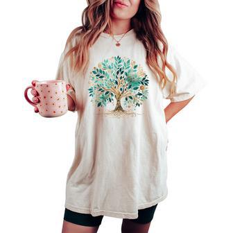 Yoga Teacher s Árbol De Laida Adulto Blanco Manga Corta Pequeño Camiseta extragrande cómoda para mujer - Regaloses