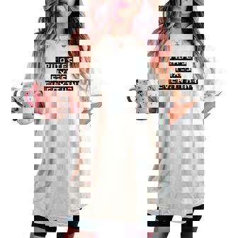 ピラティスは、女性と男性がピラティスを愛するすべてのものを修正します。 レディースオーバーサイズコンフォートTシャツ - Kawaiitshirt