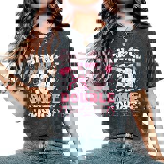 10Th Birthday This Girl Is Now 10 Double Digits Coquette Bow Women's Oversized Comfort T-Shirt | Seseable FR