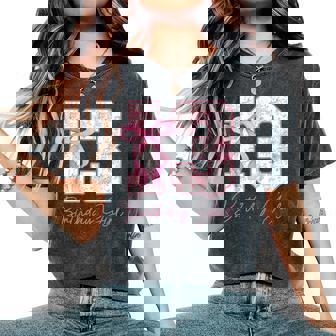 13Th Birthday Girl Pink Coquette Bow 13 Year Old Aesthetic Women's Oversized Comfort T-Shirt | Seseable CA