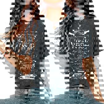 20歳の誕生日 シャツ ギフト 息子 娘 20歳 男の子 女の子 レディースオーバーサイズコンフォートTシャツ - Kawaiitshirt