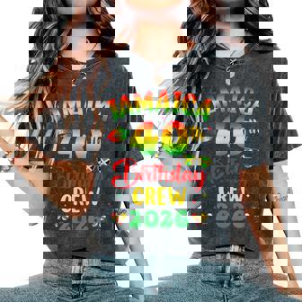 40Th Birthday Girl Jamaica Birthday Crew Matching Group 2026 Women's Oversized Comfort T-Shirt | Seseable UK