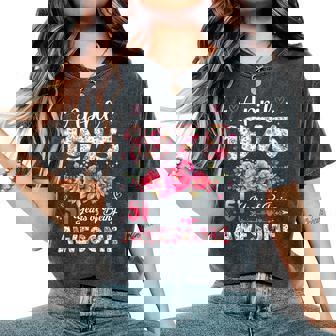 51歳 1975年4月 花柄 51歳 誕生日 男性 女性 レディースオーバーサイズコンフォートTシャツ - Kawaiitshirt