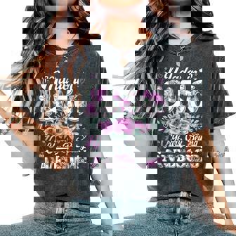 70 Year Old Made In 1956 Floral 70Th Birthday Women Women's Oversized Comfort T-Shirt | Seseable FR