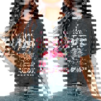 78歳 1948年4月 花柄 78歳 誕生日 男性 女性 レディースオーバーサイズコンフォートTシャツ - Kawaiitshirt