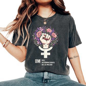 8 De Marzo 8M Dia Internacional De La Feminista Camiseta extragrande cómoda para mujer - Regaloses