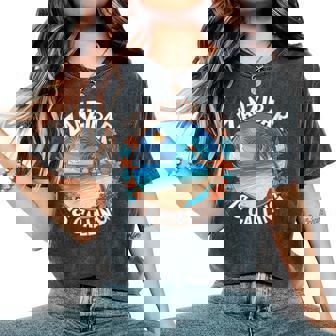 African Beach Vacation Tanzania Travel To Zanzibar Women's Oversized Comfort Colors T-Shirt | Mazezy