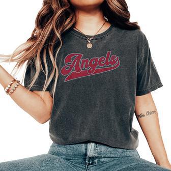 Angels Heart Name Vintage Retro Boy Women's Oversized Comfort T-Shirt - Monsterry