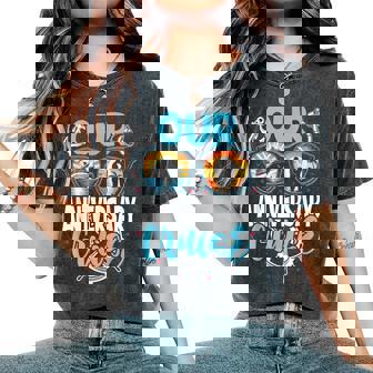 Our Anniversary Cruise Husband Wife Couples Cruise Vacation Women's Oversized Comfort T-Shirt | Mazezy