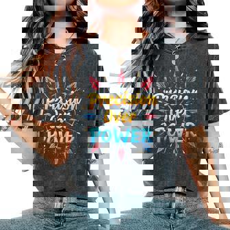 Archery Quote Power Women's Oversized Comfort Colors T-Shirt | Mazezy