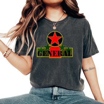 ARMED FORCES TSHIRT ARMY TEE PROUD VETERAN GENERAL SHIRT Women's Oversized Comfort Colors T-Shirt | Mazezy