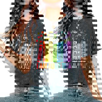 I Am Aunt Tifa Human Rights Floral Protest Women's Oversized Comfort T-Shirt - Thegiftio