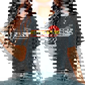 Badminton-Player Born 1983 Birthday Vintage Women Badminton Women's Oversized Comfort Colors T-Shirt | Mazezy