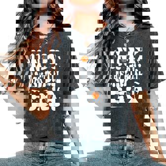 In My Basketball Era Cute Groovy Basketball Girls Kids Women Women's Oversized Comfort Colors T-Shirt | Mazezy