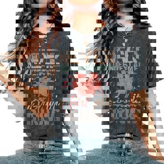 Baterista Instrumento Musical Chica Amante De La Batería Cuello Camiseta extragrande cómoda para mujer - Regaloses