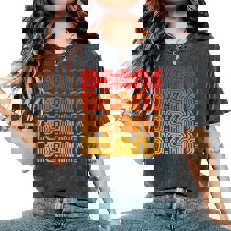 Beans Legumes Chili Pinto Refried Mexican Food Frijoles Love Women's Oversized Comfort Colors T-Shirt | Mazezy