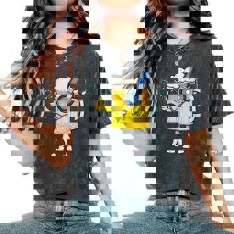 Beer Mug Listening To Music Women's Oversized Comfort Colors T-Shirt | Mazezy