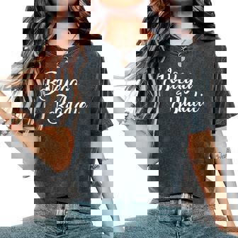 Bodega Baddie Song Lyrics Latina Hispanic Hot Girl Ny Women's Oversized Comfort T-Shirt - Seseable