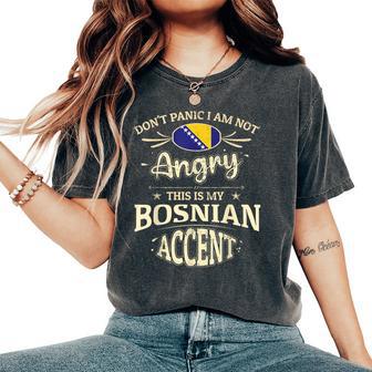 Bosnia Ed Erzegovina Disegno Bosniaco Uomini E Donne T-shirt comoda oversize da donna - Novitaregali