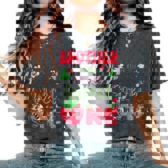 Brother Of The Berry First Birthday Girl Sweet One Women's Oversized Comfort T-Shirt | Seseable CA