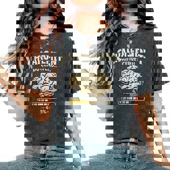 Chargement Cerveau Cadeau Homme Humour Original Drole T-shirt oversize confortable pour femme - Cadeauxyz