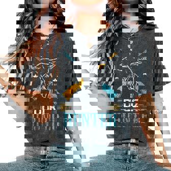 Chasseur De Canards Ducks Les Hommes Chasse Aux Canards T-shirt oversize confortable pour femme - Cadeauxyz