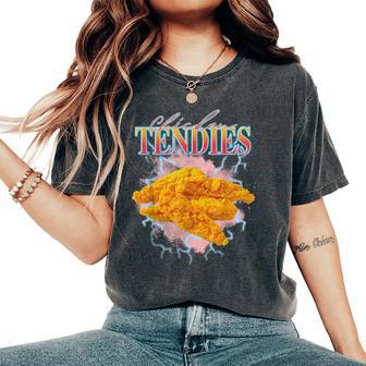 Chicken Tendies Heavy Metal World Tour Musica Hardcore T-shirt comoda oversize da donna - Novitaregali
