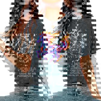 Chinese New Year Of The Horse 2026 Fire Horse China Lunar Women's Oversized Comfort T-Shirt - Thegiftio